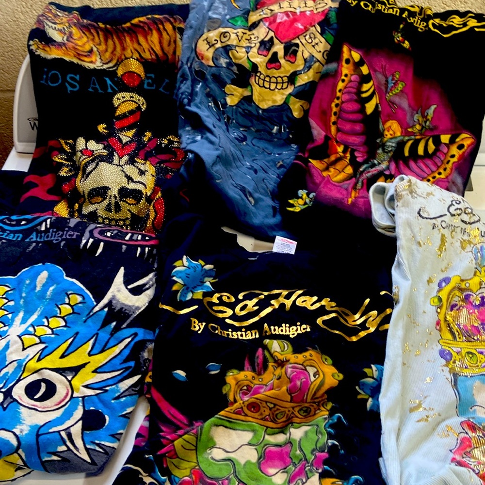 Ed Hardy tees are confortable